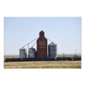 Cadillac SK Grain Elevator Foto Afdruk (Voorkant)