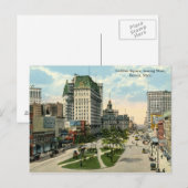 Cadillac Square, Detroit Michigan, 1915 Briefkaart (Voorkant / Achterkant)