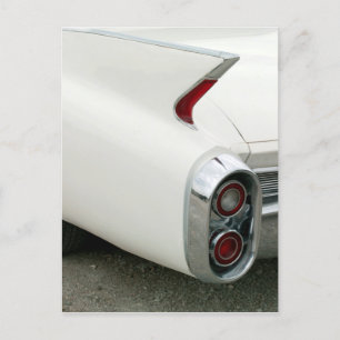 Cadillac Tail Fin and Taillights Postcard Briefkaart