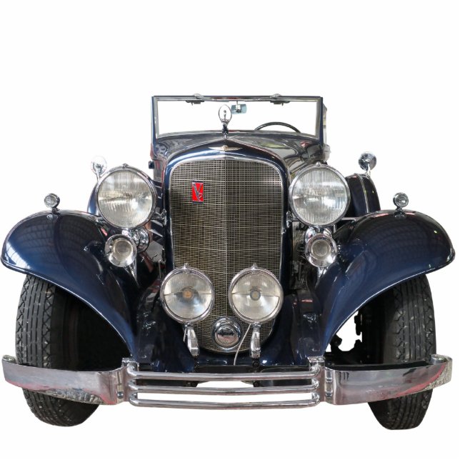 Cadillac V-12 Fleetwood Staand Fotobeeldje (Voorkant)