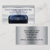 Cadillac Visitekaartjes (Voorkant / Achterkant)