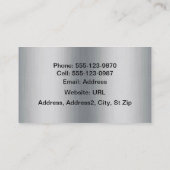 Cadillac Visitekaartjes (Achterkant)