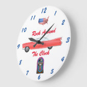Cadillac Wall Clock uit 1950 Grote Klok (Hoek)