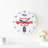 Cadillac Wall Clock uit 1950 Grote Klok (Huis)