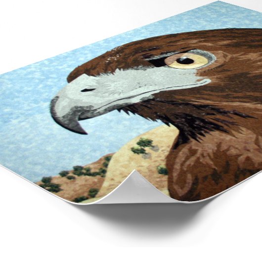 Cadir - Red-tail Hawk Poster (Hoek)