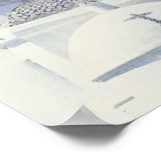 Cadiz Cathedral in Cadiz, Spanje Poster (Hoek)