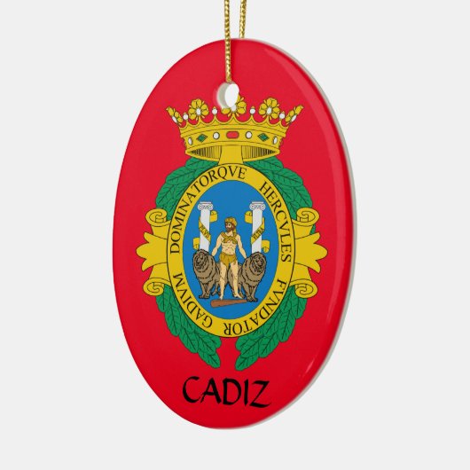 Cadiz*, Spanje kerstversiering Keramisch Ornament (Links)