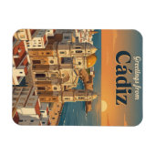 Cádiz Spanje Magneet (Horizontaal)