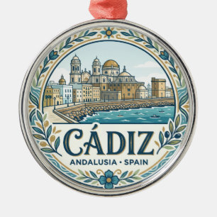 Cádiz Spanje Metalen Ornament