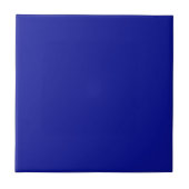 Cadmium Blue Solid Color Tegeltje (Voorkant)