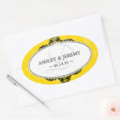 Cadmium bruiloft gunst Stickers (Envelop)