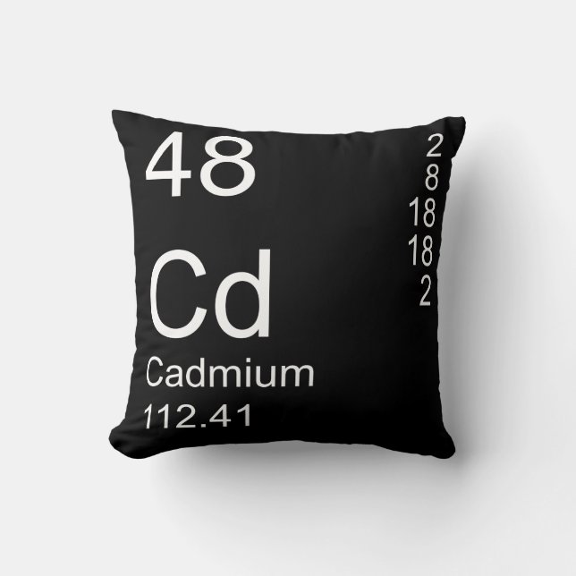 cadmium kussen (Voorkant)
