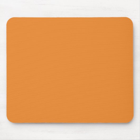 Cadmium orange (solid color)  muismat (Voorkant)