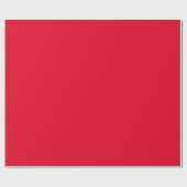 Cadmium Red Solid Color Cadeaupapier (Vlak)
