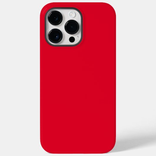 Cadmium Red Solid Color Case-Mate iPhone Case (Achterkant)