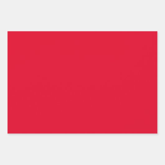 Cadmium Red Solid Color Inpakpapier Vel (Voorkant 3)