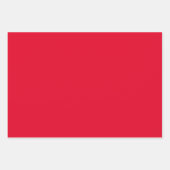 Cadmium Red Solid Color Inpakpapier Vel (Voorkant 2)