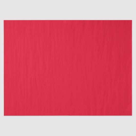 Cadmium Red Solid Color Tissuepapier (Voorkant)