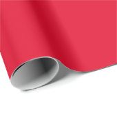 Cadmiumrood effen kleur cadeaupapier (Rol Hoek)
