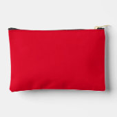 Cadmiumrood effen kleur etui (Achterkant)