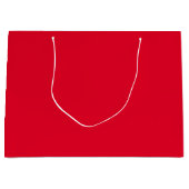 Cadmiumrood effen kleur groot cadeauzakje (Voorkant)