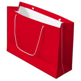 Cadmiumrood effen kleur groot cadeauzakje
