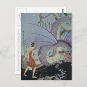 Cadmus en Dragon Briefkaart (Voorkant / Achterkant)