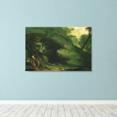 Cadmus en Dragon Canvas Afdruk (Insitu (Houten vloer))