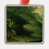 Cadmus en Dragon Metalen Ornament (Voorkant)