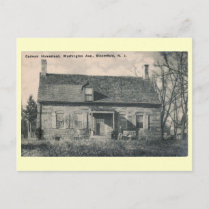 Cadmus House, Bloomfield, Vintage van New Jersey Briefkaart