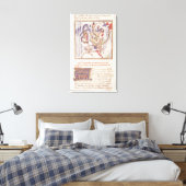 Cadmus, oprichter van Thebes Canvas Afdruk (Insitu (Slaapkamer))