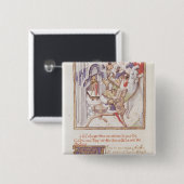 Cadmus, oprichter van Thebes Vierkante Button 5,1 Cm (Voorkant /achterkant)