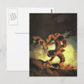 Cadmus Sowing the Dragon's Teeth, Maxfield Parrish Briefkaart (Voorkant / Achterkant)