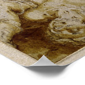 Cadmus staat op het punt een draak aan te vallen poster (Hoek)