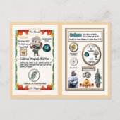 Cadmus Wizard - Cadmium-element Briefkaart (Achterkant)