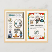 Cadmus Wizard - Cadmium-element Briefkaart (Voorkant)