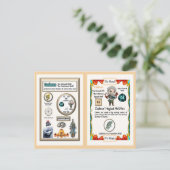 Cadmus Wizard - Cadmium-element Briefkaart (Staand voorkant)