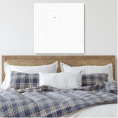 Cador Dog met Squares Original Drawing Canvas Afdruk (Insitu (Slaapkamer))