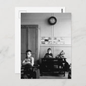 Cadran scolaire 1956 - Robert Doisneau Briefkaart (Voorkant / Achterkant)
