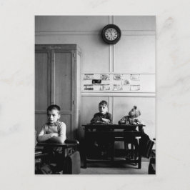 Cadran scolaire 1956 - Robert Doisneau Briefkaart