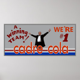 Cadre Cola - een winnend team - ICS Poster