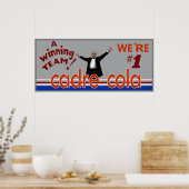 Cadre Cola - een winnend team - ICS Poster (Keuken)