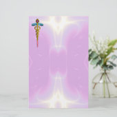 CADUCEUS 2 BRIEFPAPIER (Staand voorkant)