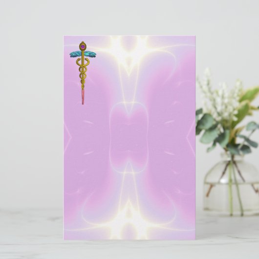 CADUCEUS 2 BRIEFPAPIER (Staand voorkant)