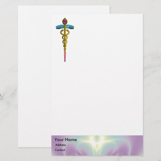 CADUCEUS 3 BRIEFPAPIER (Voorkant / Achterkant)