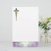 CADUCEUS 3 BRIEFPAPIER (Staand voorkant)