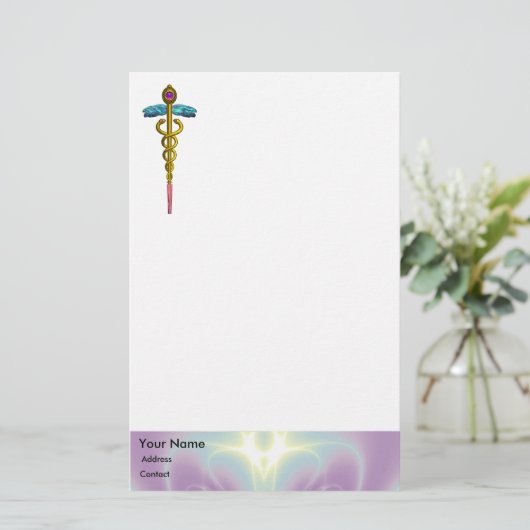 CADUCEUS 3 BRIEFPAPIER (Staand voorkant)