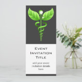 Caduceus Alternatief Geneesmiddel Holistisch Evene Kaart (Staand voorkant)