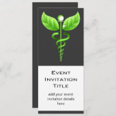 Caduceus Alternatief Geneesmiddel Holistisch Evene Kaart (Voorkant / Achterkant)