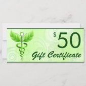 Caduceus Alternative Medicine $50 Gift Voucher (Voorkant)
